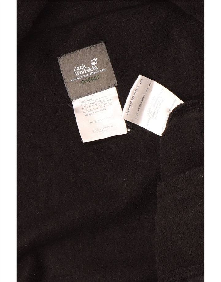 Jack Wolfskin Jachetă din lână pentru bărbați UK 36/38 Poliester negru mic