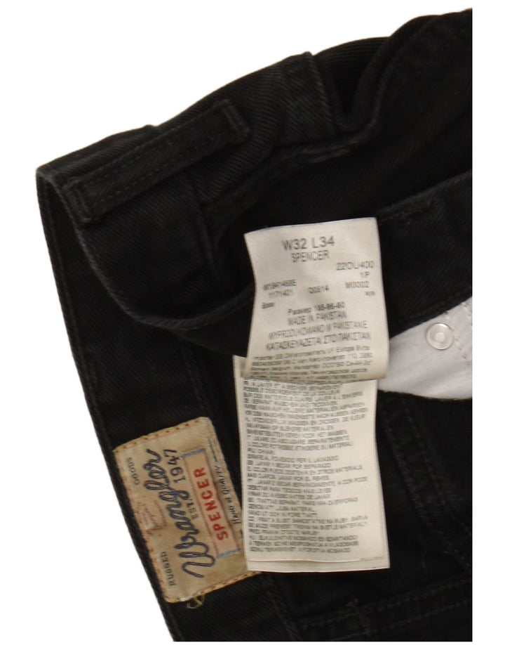 Blugi pentru femei Wrangler Spencer Slim W32 L34 bumbac negru