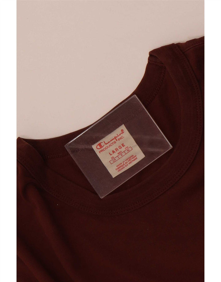 Tricou Champion pentru femei Top UK 16 Large Brown