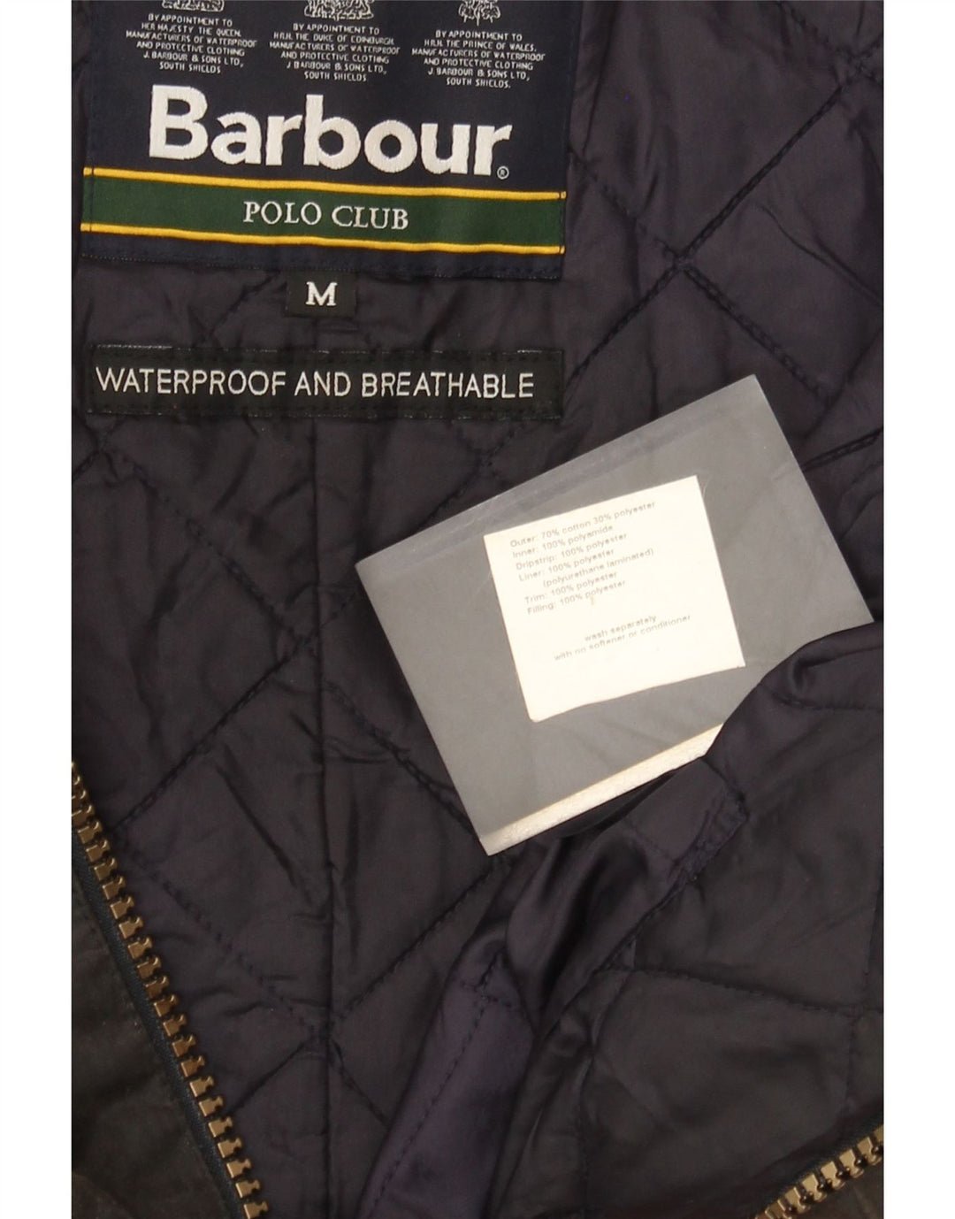 Jachetă pentru bărbați Barbour din bumbac cerat UK 38 Medium Gri Bumbac Clasic