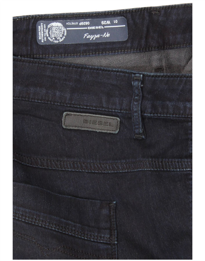 Blugi skinny DIESEL Fayza pentru femei W29 L26 bumbac bleumarin