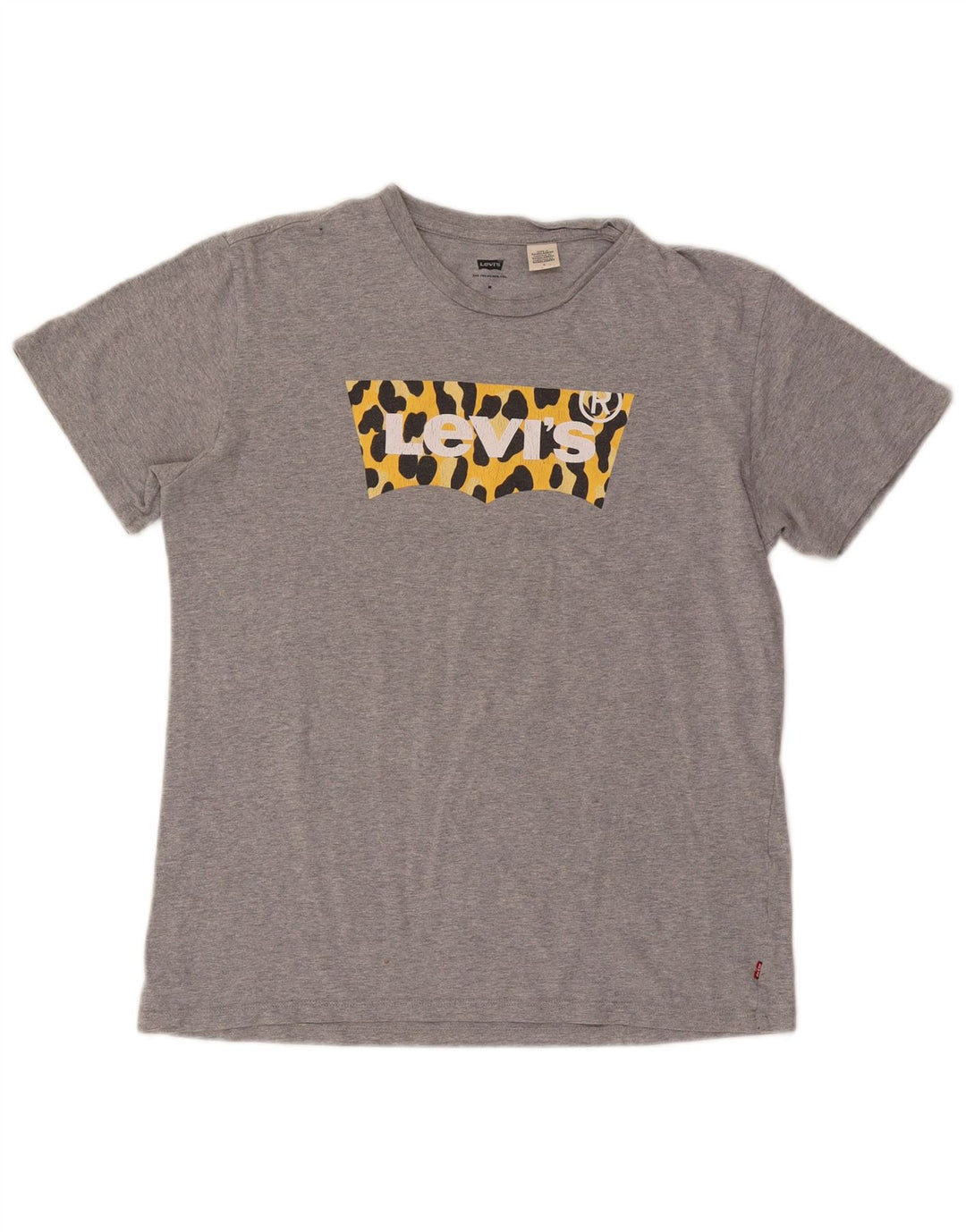 Tricou cu grafic pentru femei LEVI'S Top Medium Gri Animal Print