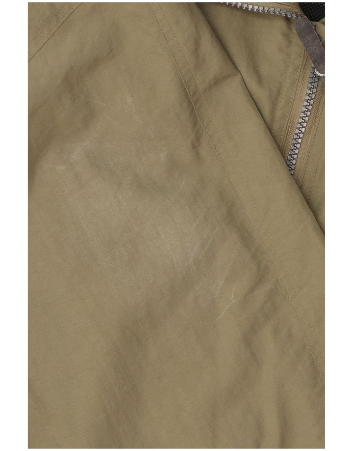 DIADORA Jachetă de ploaie cu glugă pentru bărbați UK 38 Medium Kaki Poliamidă