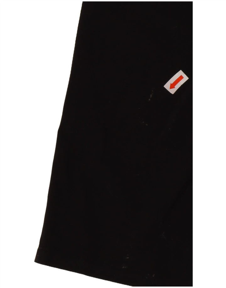 Pantaloni de trening pentru femei ATHLETA cu picioare largi US 6 Poliester mediu negru