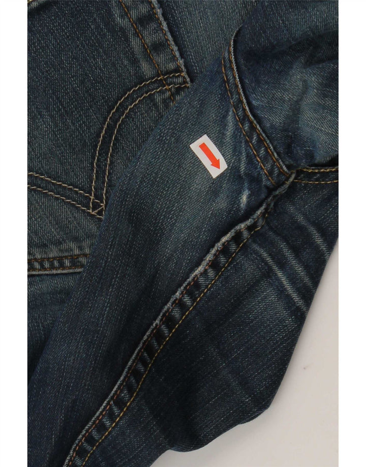 Blugi Levi's 511 Distressed Slim W33 L29 Bumbac albastru
