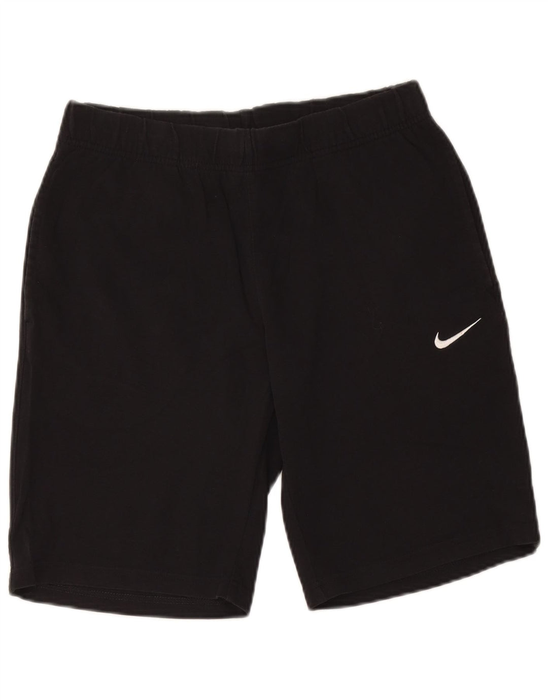 Pantaloni scurți sport Nike pentru bărbați, bumbac mediu negru