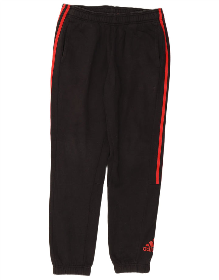 ADIDAS Mens Tracksuit Trousers Joggers Medium  Black