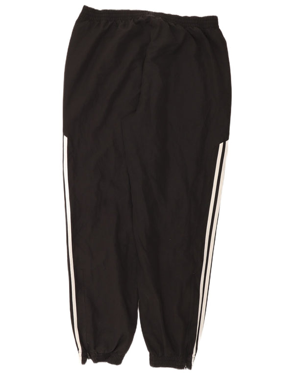 Pantaloni de trening pentru bărbați Adidas Pantaloni de jogging, mari, negru, poliester