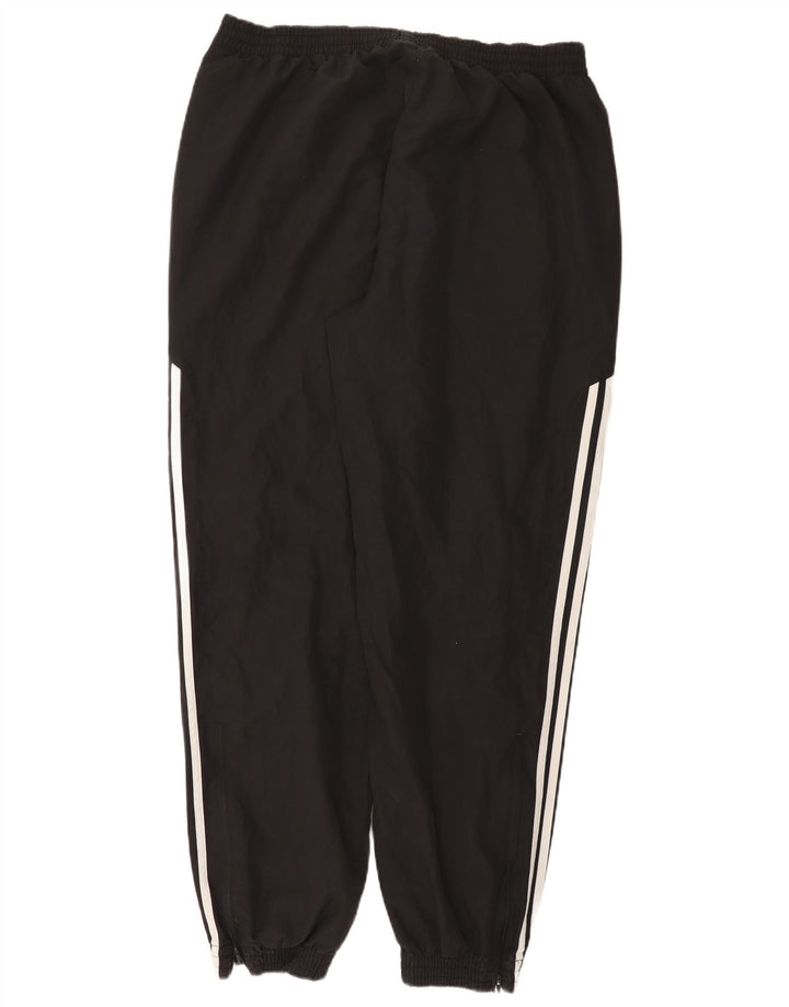 Pantaloni de trening pentru bărbați Adidas Pantaloni de jogging, mari, negru, poliester