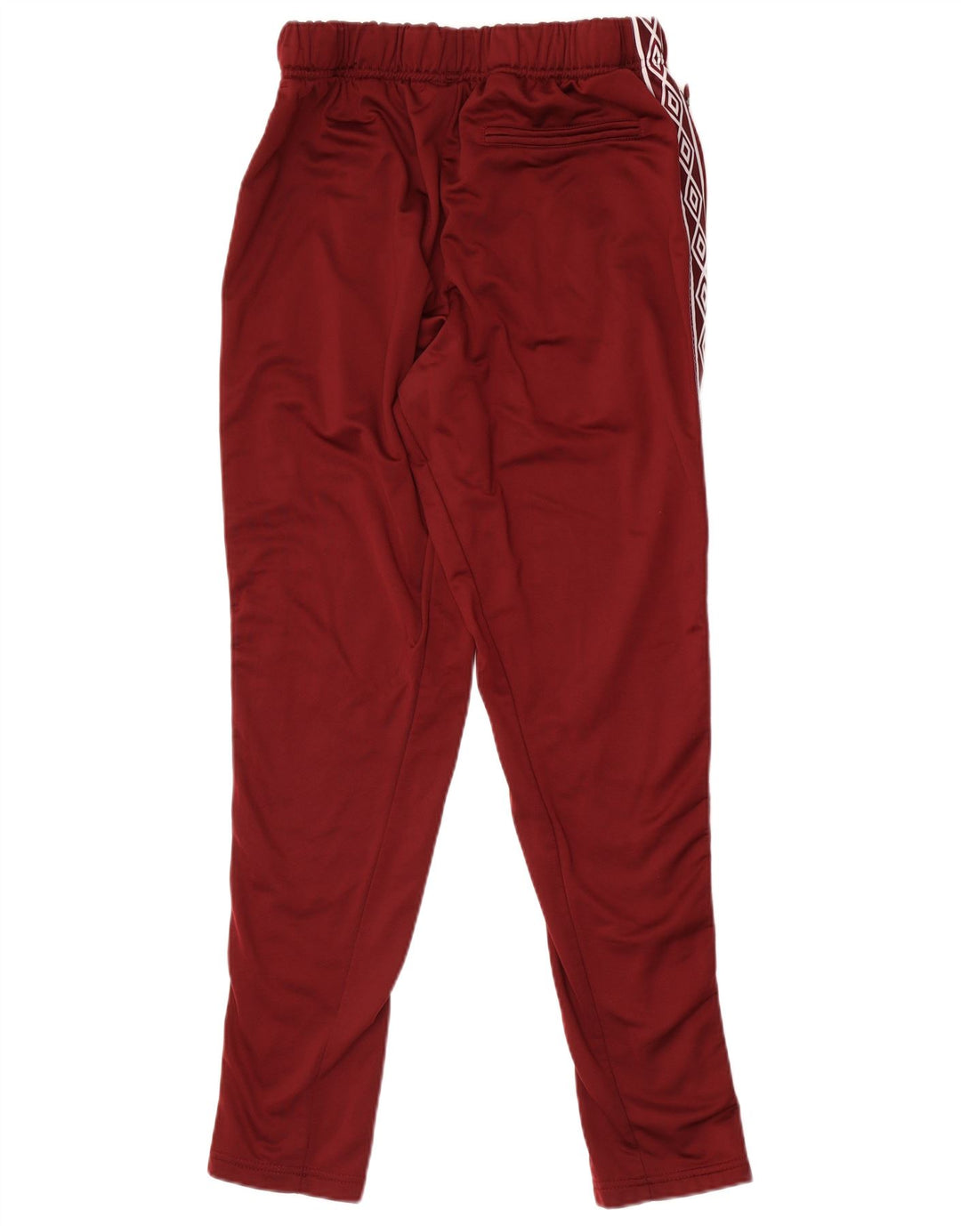 Pantaloni de trening grafic Umbro pentru bărbați, poliester maro mare