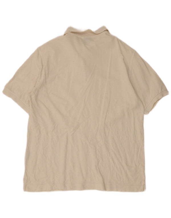 Tricou polo pentru bărbați Invicta XL, bumbac alb