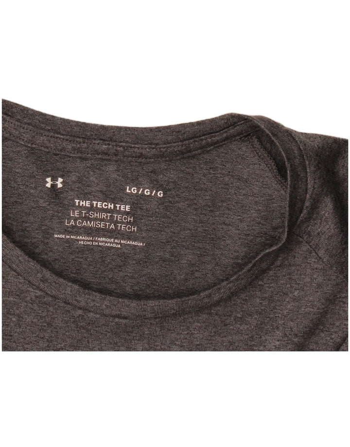 Tricou Under Armour pentru bărbați Top Large Gri Flecked