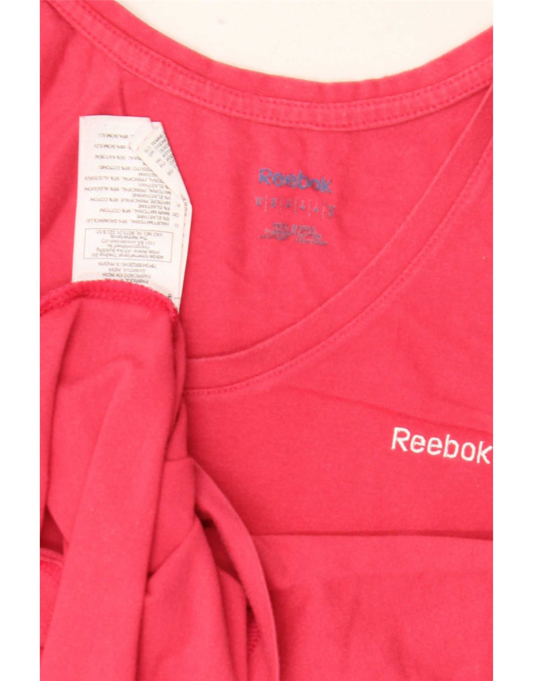 Vestă pentru femei Reebok UK 12 Medium Pink Bumbac