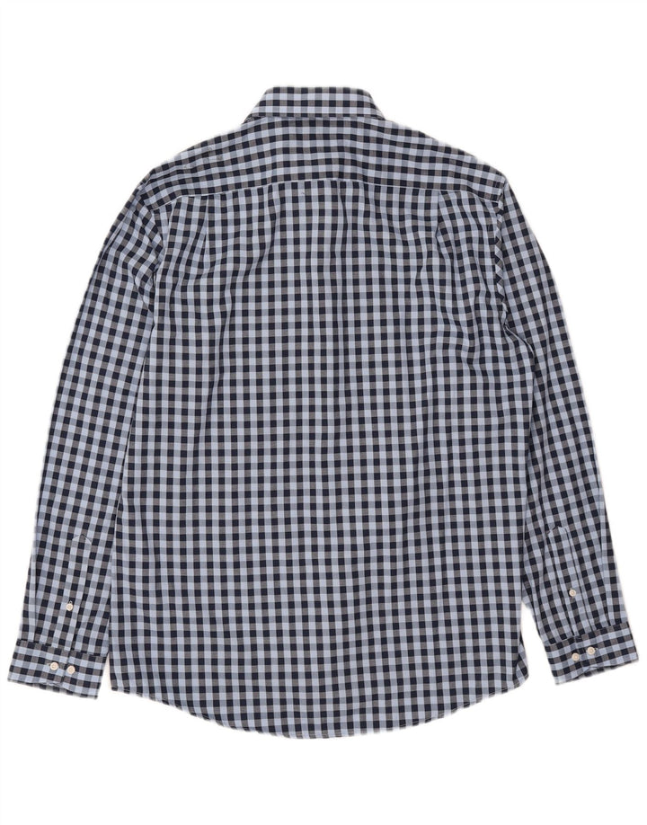 Cămașă pentru bărbați Ben Sherman Mărimea 16 1/2 mare din bumbac vichy albastru