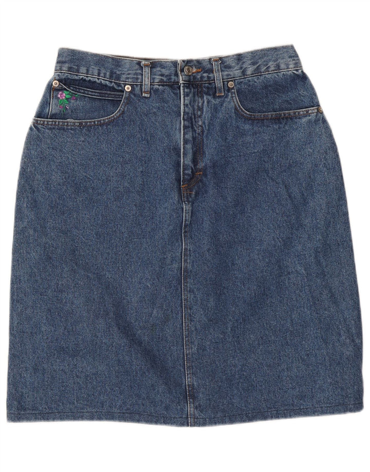 Fusta Denim Casucci W30 Bumbac Albastru Mediu