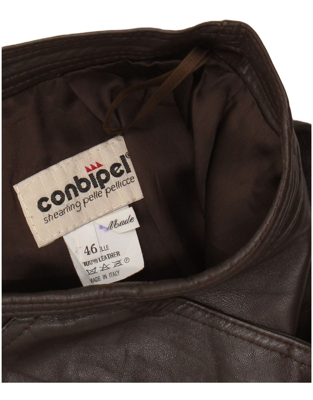 Fusta de piele pentru femei Conbipel IT 46 Large W30 piele maro