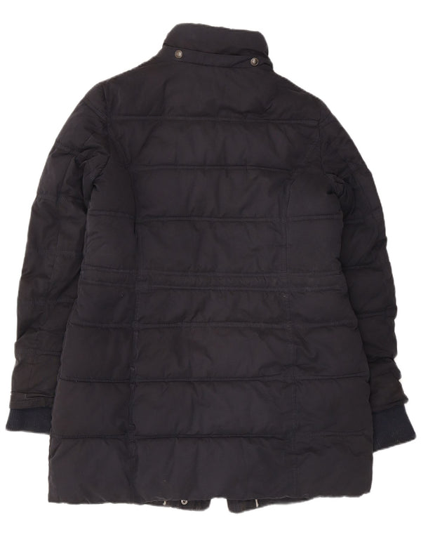 Jachetă căptușită pentru femei Fat Face UK 12 Poliester mediu negru