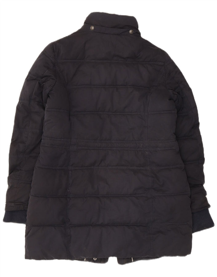 Jachetă căptușită pentru femei Fat Face UK 12 Poliester mediu negru