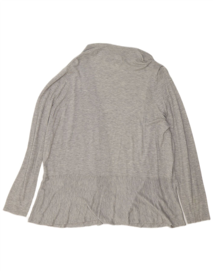 MARKS & SPENCER Pulover cardigan deschis pentru femei UK 20 2XL Gri pete