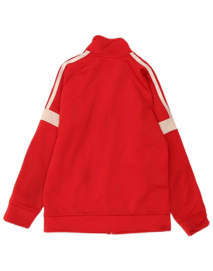 Jachetă de trening pentru băieți Adidas 6-7 ani, roșu, color block