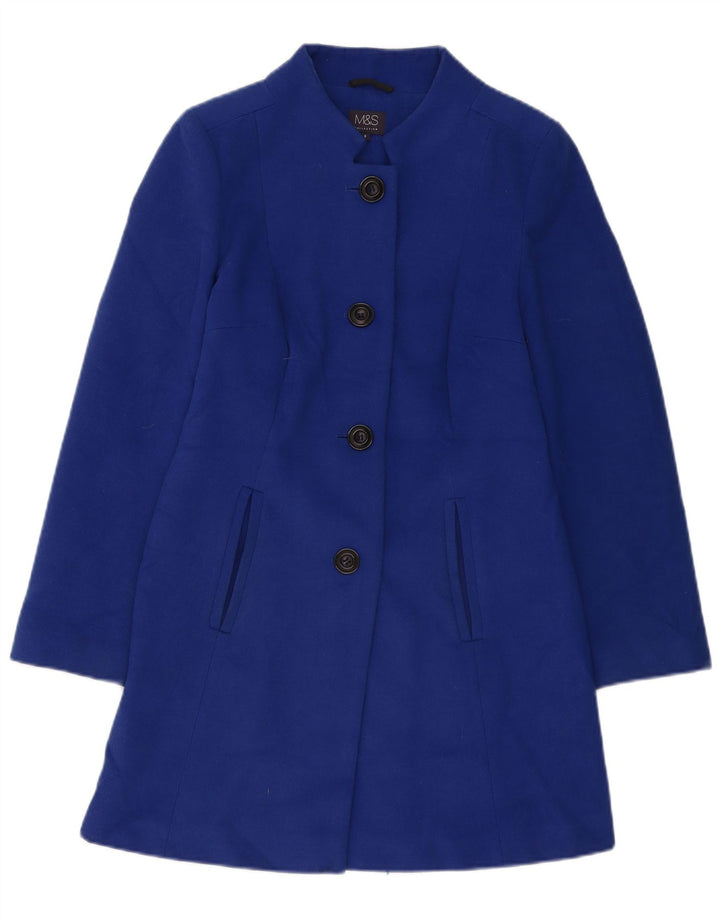 Palton pentru femei Marks & Spencer UK 8 Small Blue Poliester