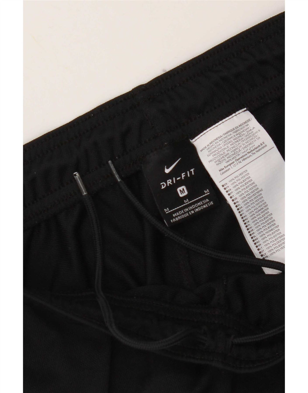Pantaloni de trening Nike Dri Fit pentru bărbați, poliester mediu negru