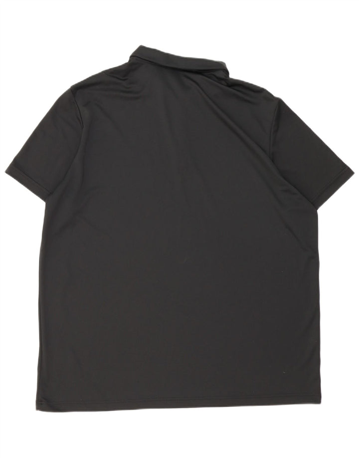 Tricou polo Adidas Aeroready pentru bărbați 2XL, poliester negru