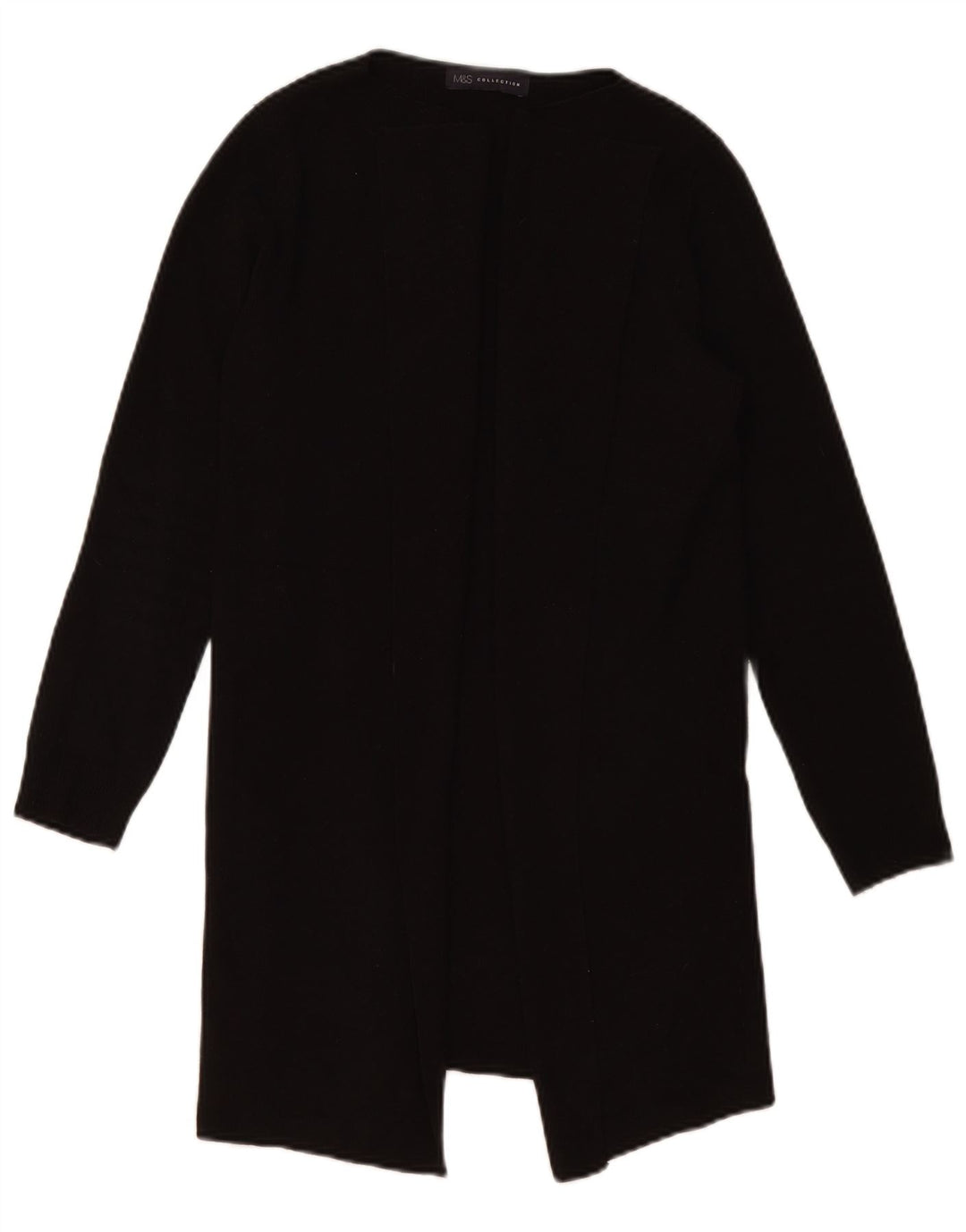 Pulover cardigan deschis pentru femei Marks & Spencer UK 10 Mic Negru