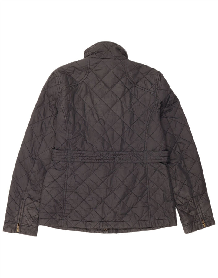 Jachetă matlasată Jack Wills pentru femei UK 14, mare, negru, nailon