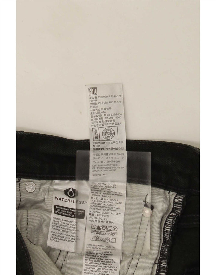 Blugi slim pentru bărbați Levi's W30 L32 bumbac negru