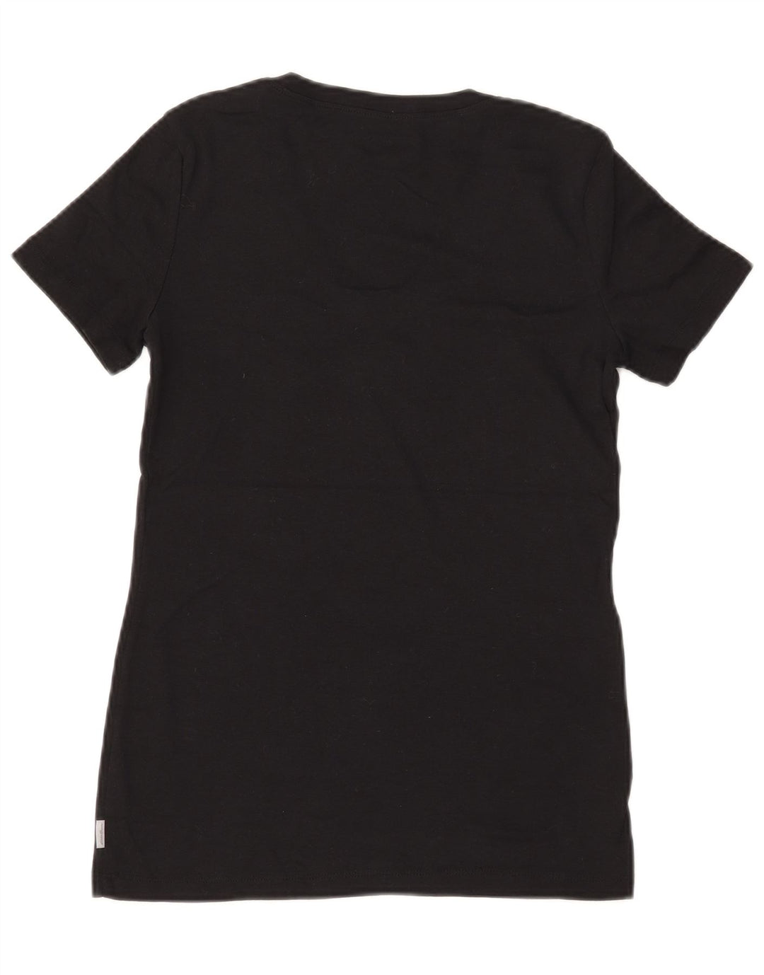 EDDIE BAUER Tricou pentru femei Top UK 10 Small Black Bumbac