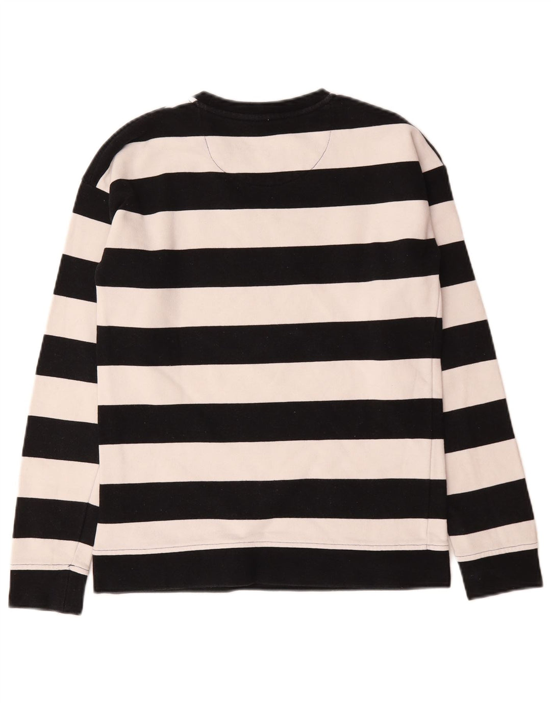 Vans pentru bărbați Peanuts Graphic Top cu mânecă lungă din bumbac mic cu dungi negre