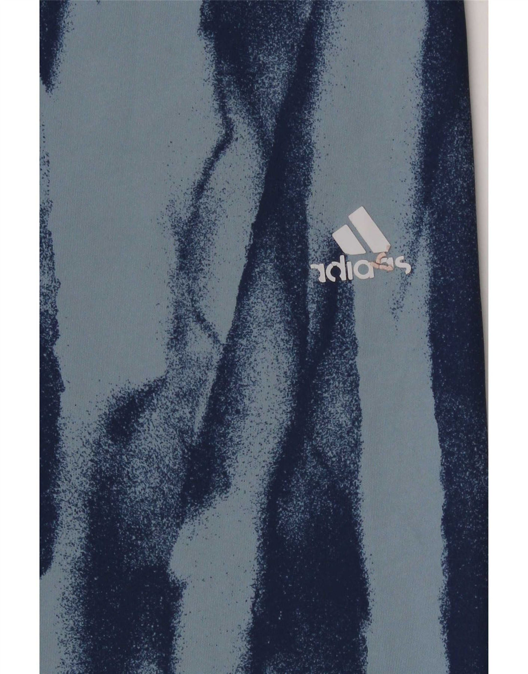 Leggings adidas Climalite pentru femei cu model abstract, Marea Britanie 16/18, albastru mare