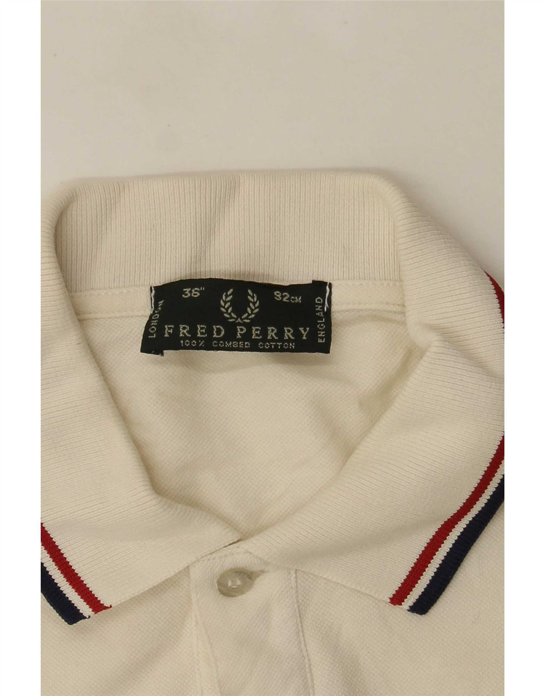 Fred Perry tricou polo cu mânecă lungă pentru bărbați, mic bumbac alb