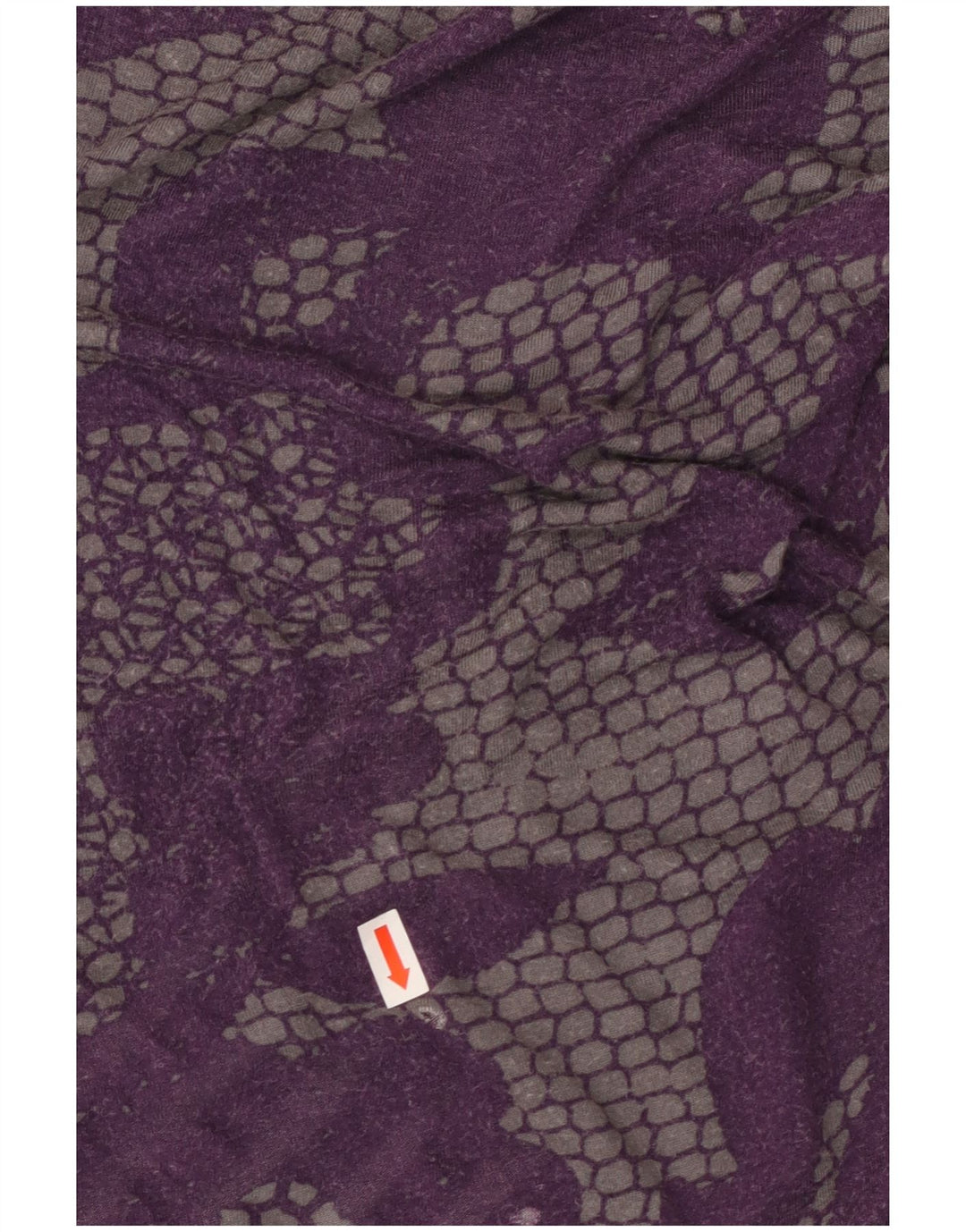 Bluză pentru femei CALVIN KLEIN Top UK 12 Medium Purple Floral Rayon