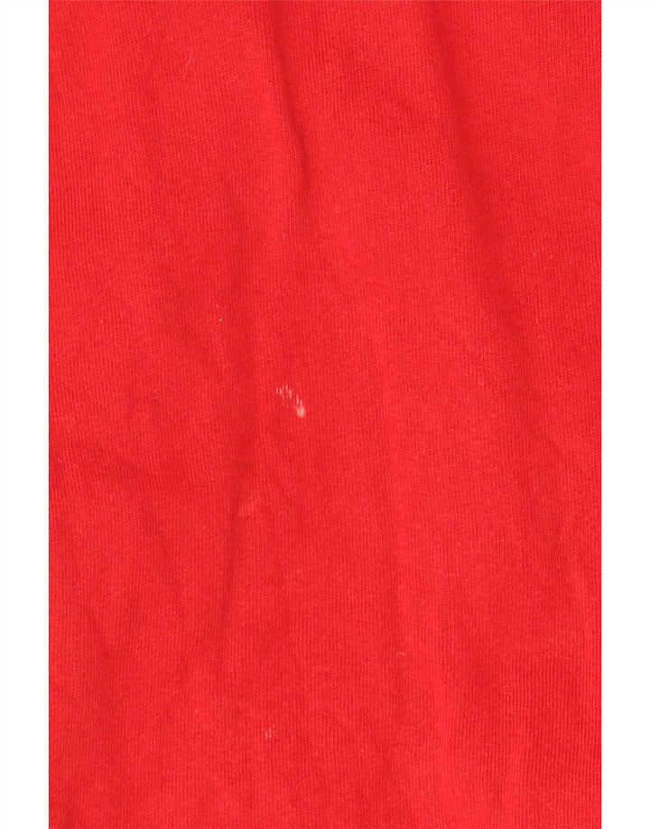 Pulover Gap Boys Graphic Zip Hoodie 11-12 Ani Roșu Mediu