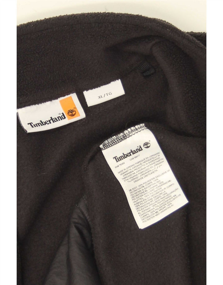 Jachetă pentru bărbați Timberland Fleece XL, poliester negru