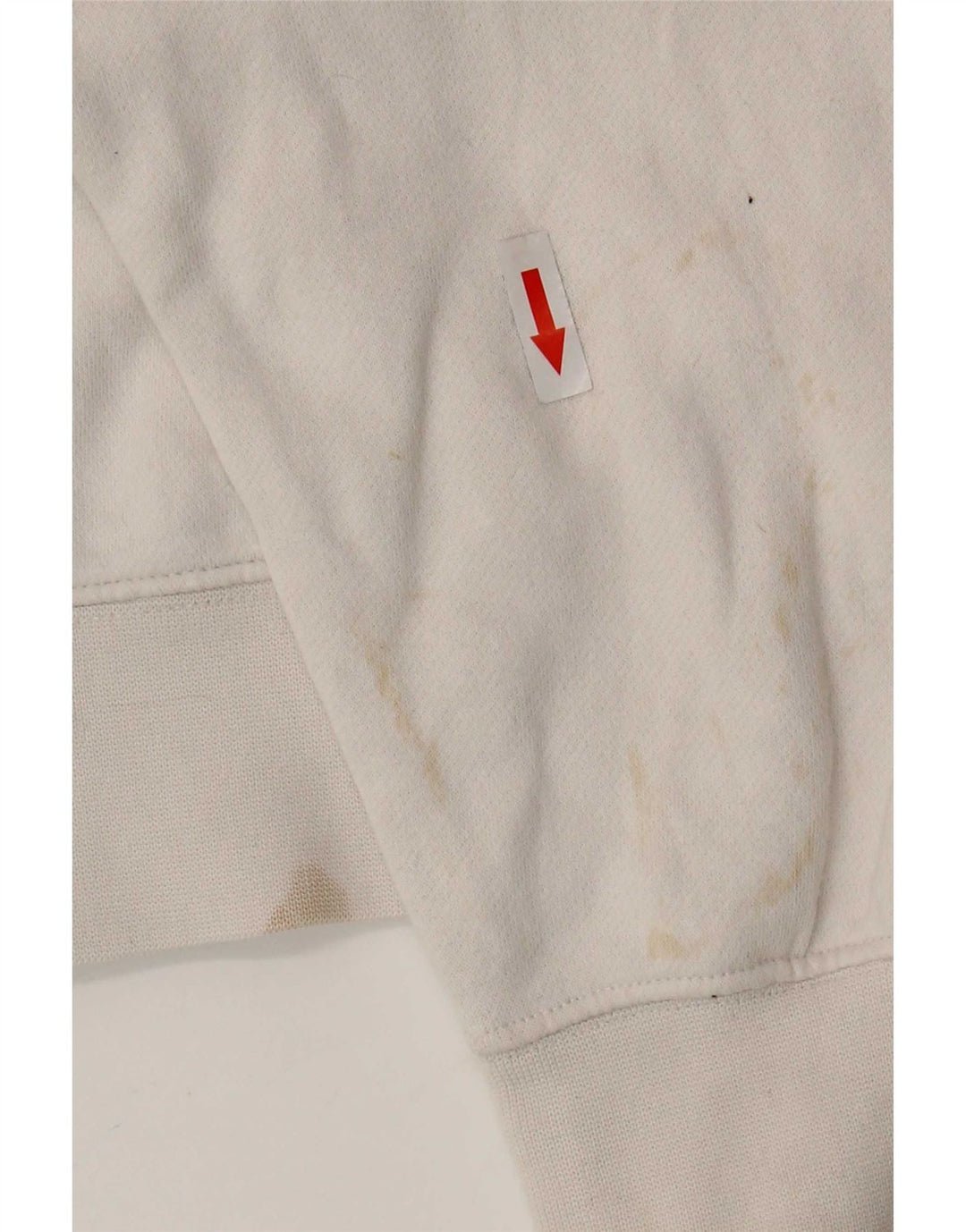 Pulover Nike pentru bărbați, bumbac mic, alb