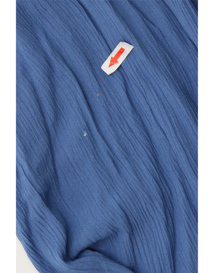 Marks & Spencer Pantaloni scurți pentru femei UK12 Medium W30 Blue Viscose