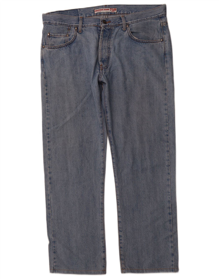 CARRERA Blugi 710 Regular Straight pentru bărbați W36 L29 Bumbac albastru