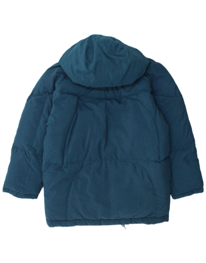 Palton căptușit cu glugă supradimensionat pentru femei BRUGI IT 44 Poliester albastru mediu