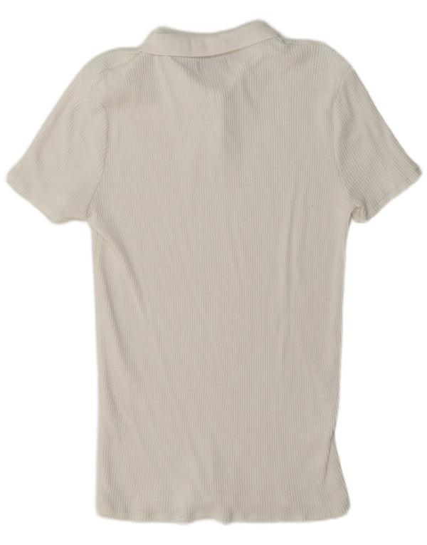 Tricou polo pentru bărbați Zara XL Alb
