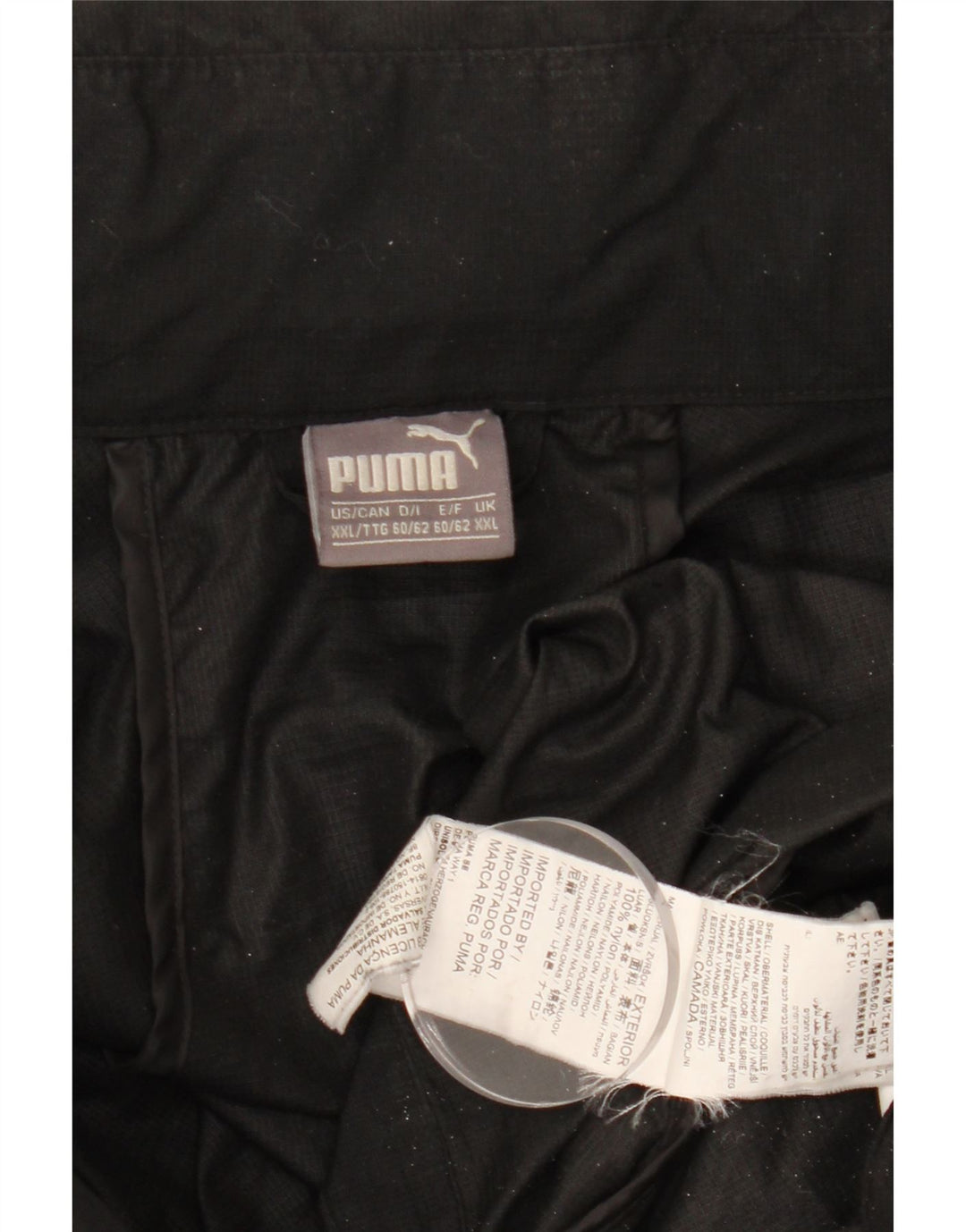 Jachetă de trening PUMA pentru bărbați, 2XL, nailon negru