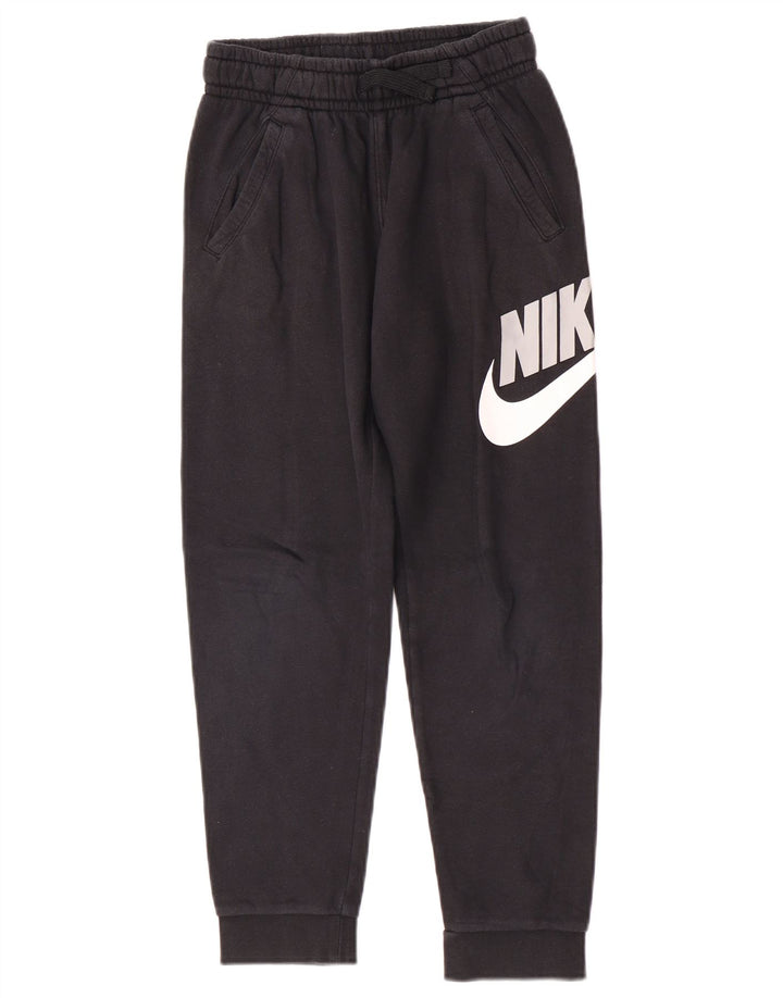 Pantaloni de trening grafic Nike pentru băieți Pantaloni de jogging 10-11 ani, mediu negru