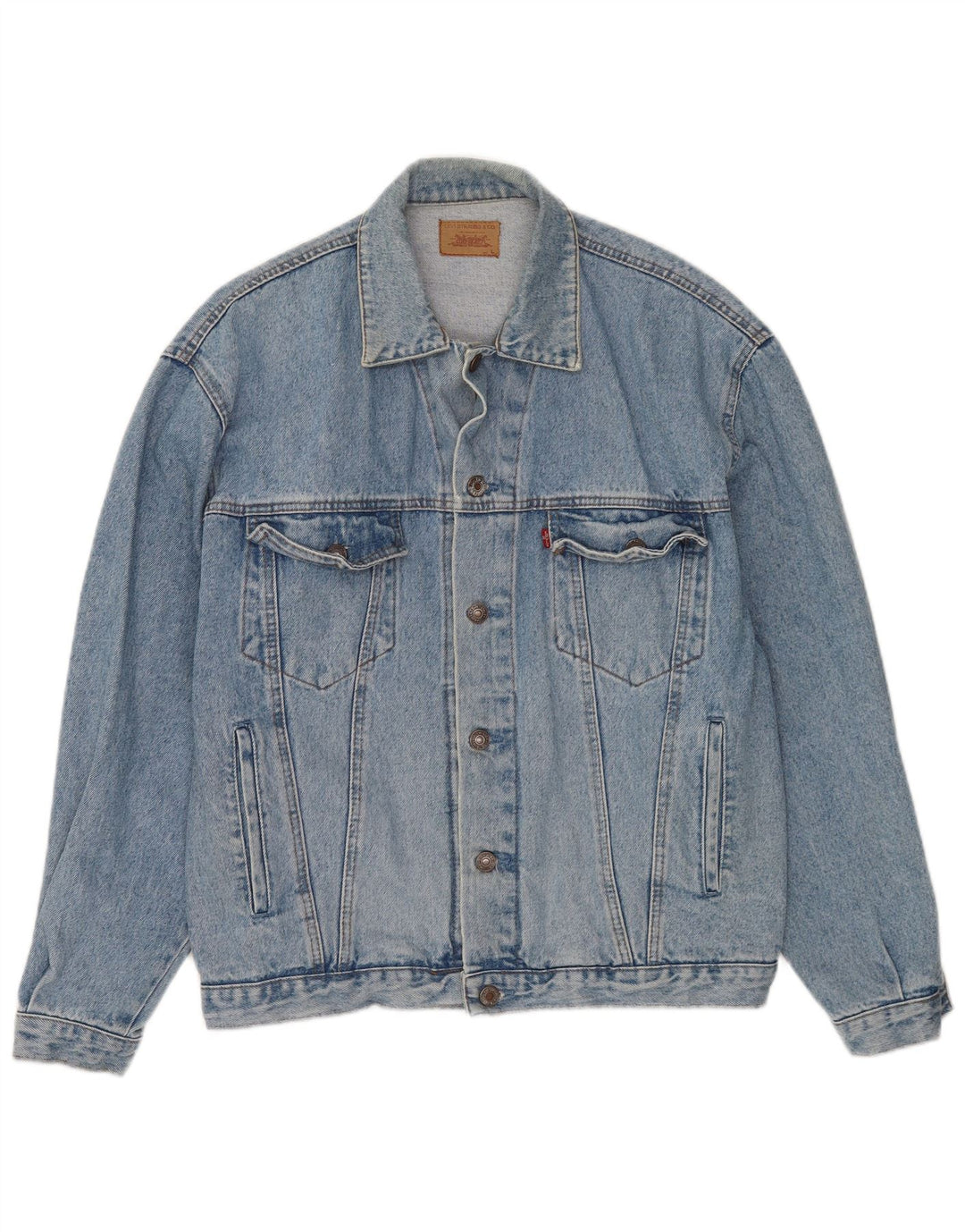Jachetă de blugi pentru bărbați Levi's UK 40 Large Blue