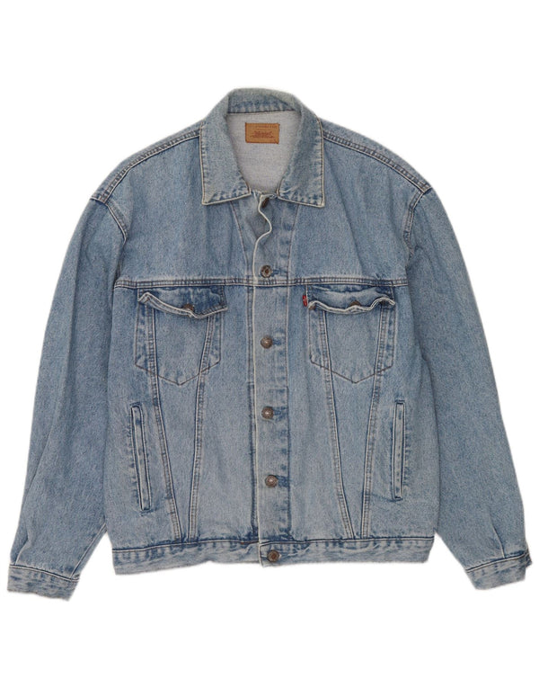 Jachetă de blugi pentru bărbați Levi's UK 40 Large Blue