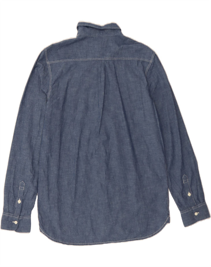 VANS Mens Shirt Small Navy Blue Cotton Vintage Vans and Second-Hand Vans from Messina Hembry 