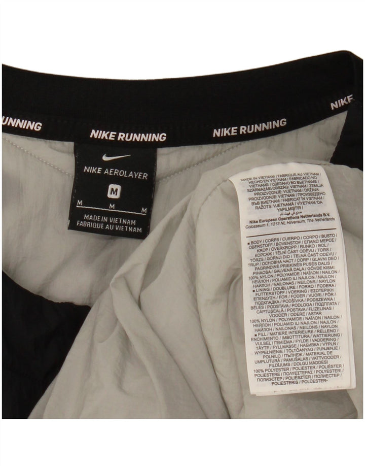 Gilet căptușit pentru femei Nike UK 14 Medium Black Nylon