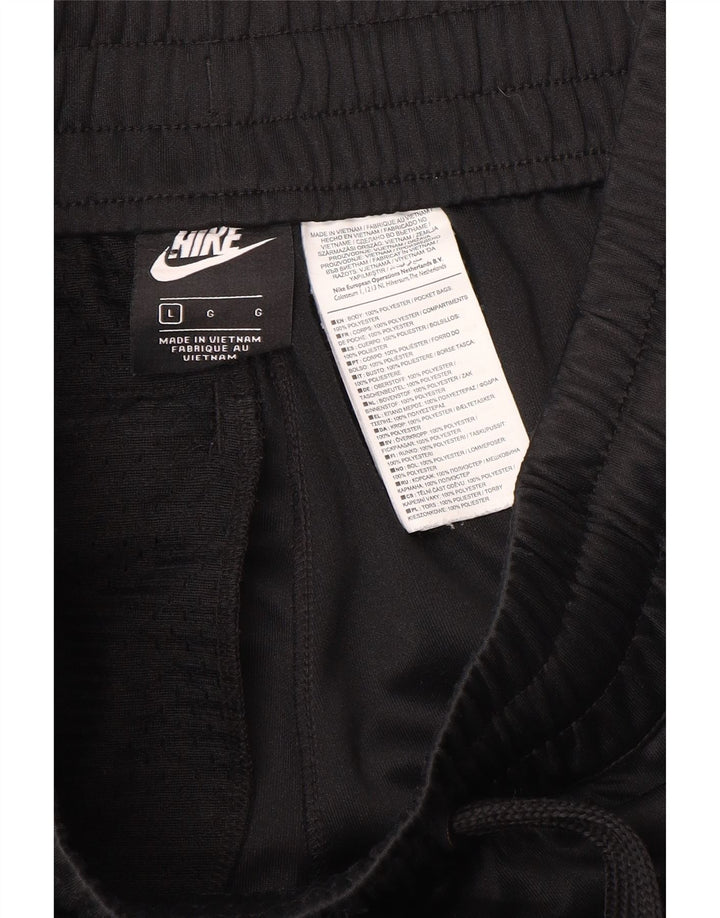 Pantaloni de trening pentru bărbați Nike Joggeri mari, negru, poliester