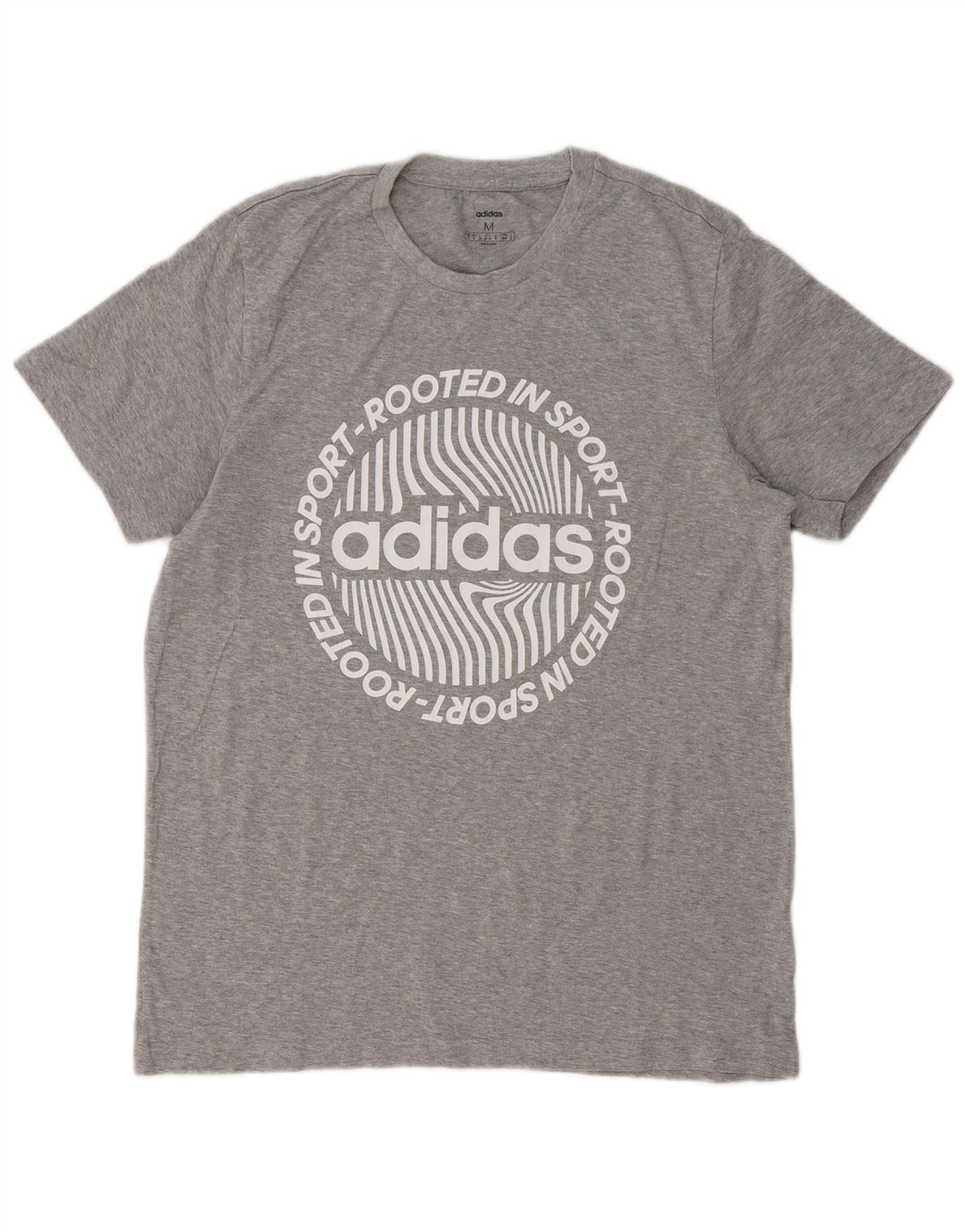 Tricou grafic pentru bărbați Adidas Top Medium Gri Flecked